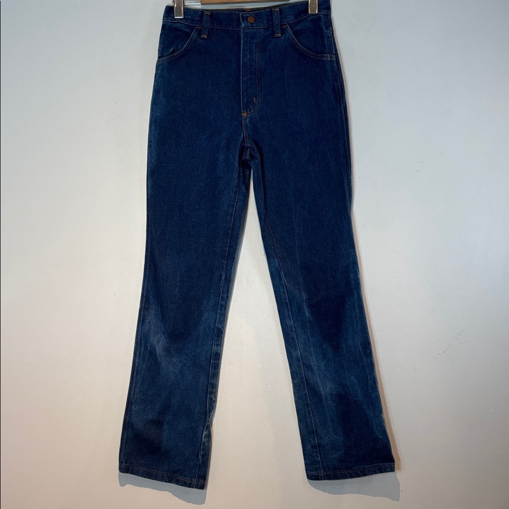 Vintage Maverick automaticks 80’s high waist blue jeans size waist 28